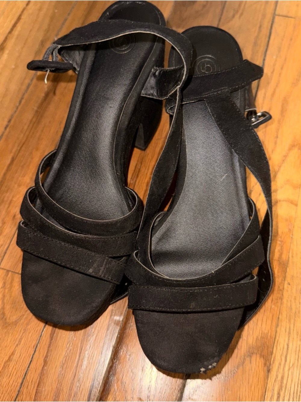 Black heels